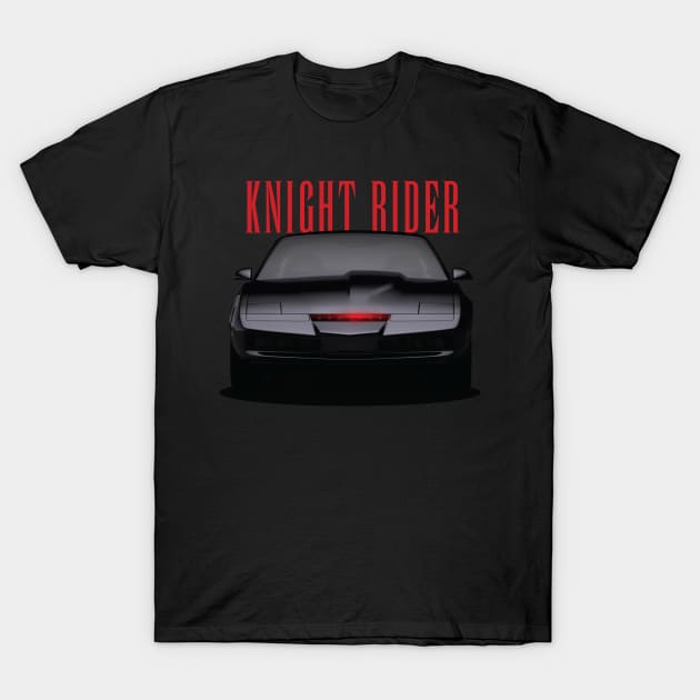 Knight Rider T-Shirt by MindsparkCreative